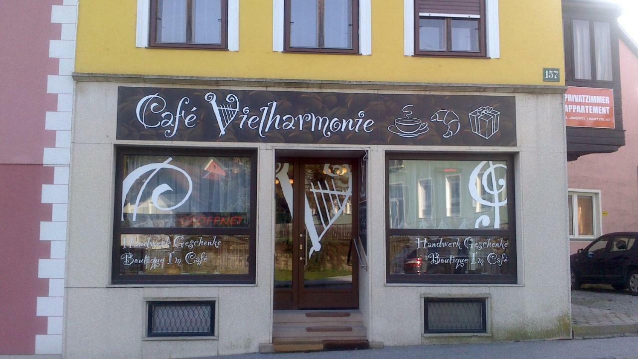 Cafe Vielharmonie Apart-Pension Maria Lankowitz Dış mekan fotoğraf