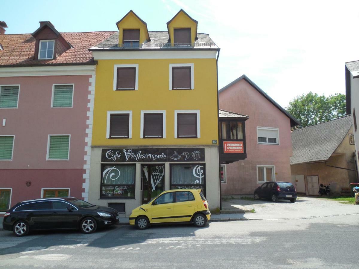 Cafe Vielharmonie Apart-Pension Maria Lankowitz Dış mekan fotoğraf
